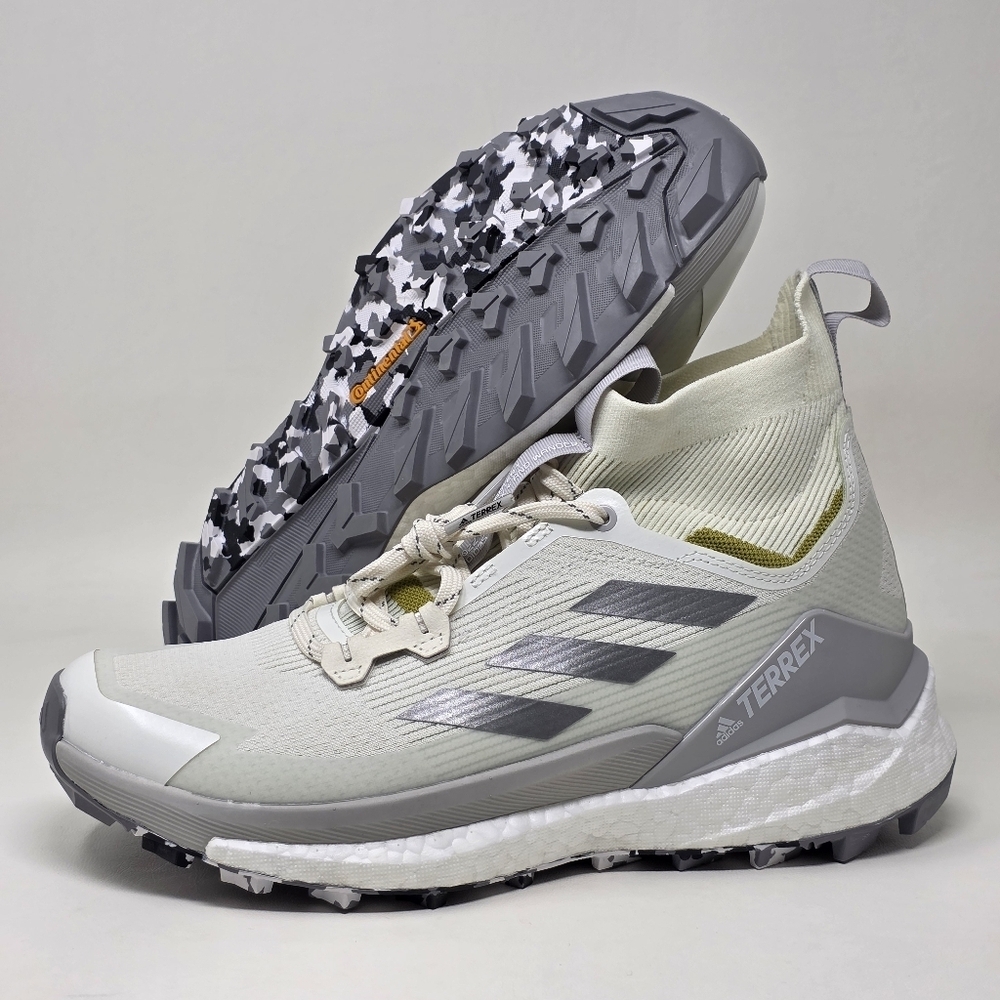 adidas Terrex White and Gray Athletic Shoes